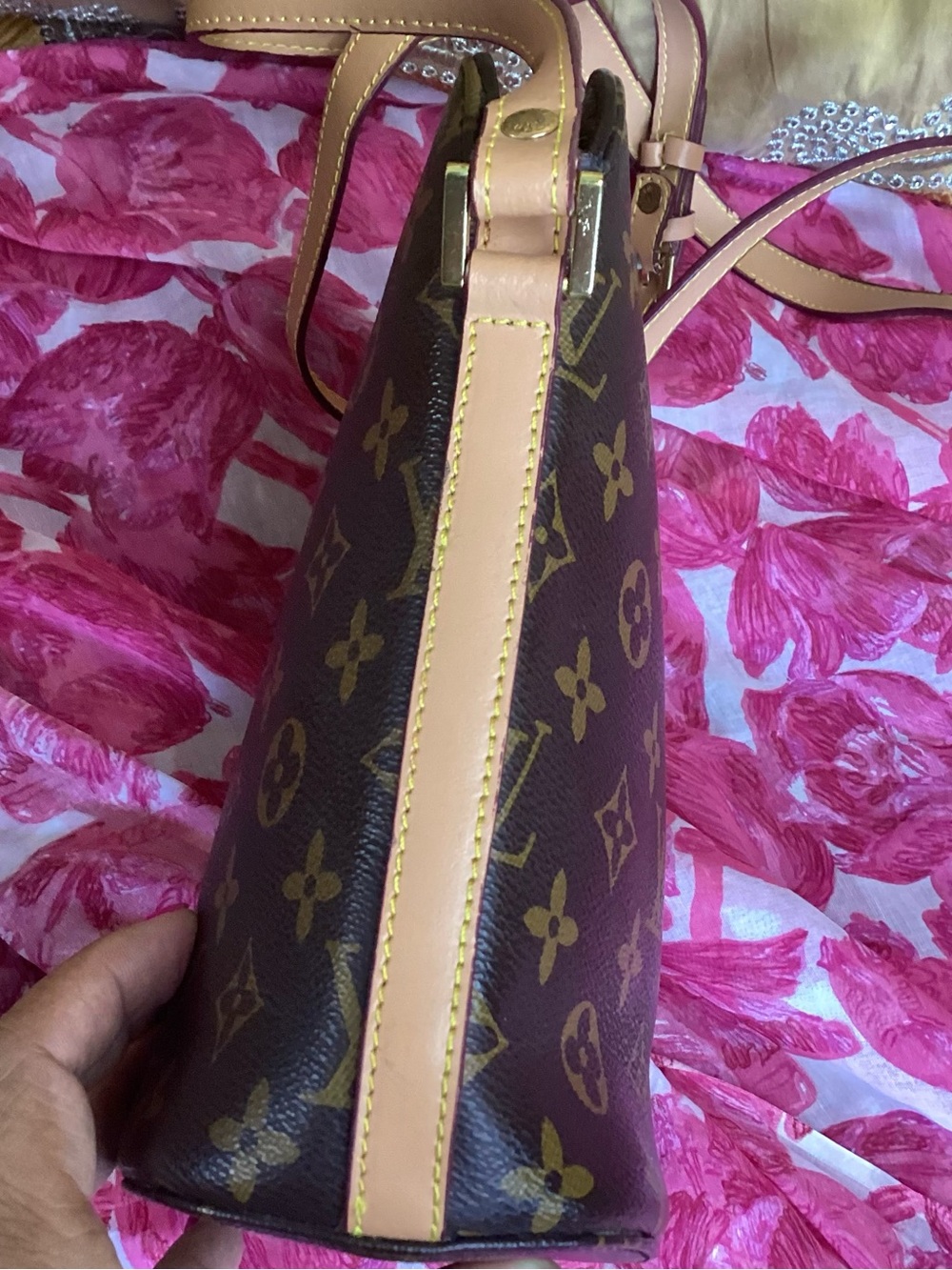 Vintage Louis Vuitton Monogram Druot Crossbody Bag Model M51290 EUC - Picture 6 of 16